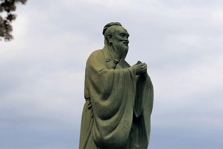 Confucius statue